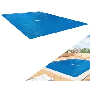 AREBOS Pool bâche Solaire/Couverture | Bâche Solaire carrée Ø 2,6 x 1,... pas cher