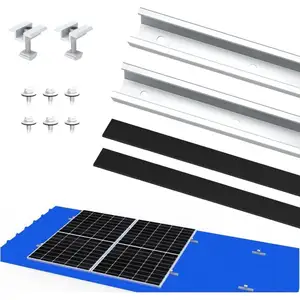 Comparateur de prix : Nuasol - Kit de montage photovoltaïque pour toit en tôle trapézoïdale ...