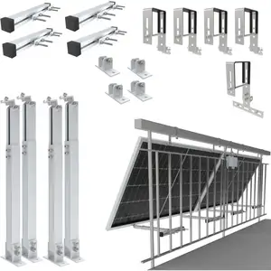 Comparateur de prix : NuaSol Support de balcon pour centrale électrique | fixation sur garde...