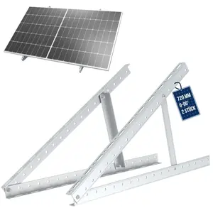 Comparateur de prix : NuaSol Support pour panneau solaire jusqu'à 72 cm - Toit plat PV - Rég...