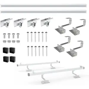 Comparateur de prix : NuaSol Kit de montage photovoltaïque PV pour toit de tuile | crochets ...