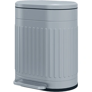 HOMCOM Poubelle 20 L à pédale avec couvercle, seau intérieur amovible, fonction Soft-Close, 36,5 x 31,2 x 45 cm, Gris pas cher