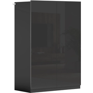HOMCOM Armoire à chaussures 5 niveaux pour 20 paires, étagères réglables, pour entrée, couloir, Noir pas cher