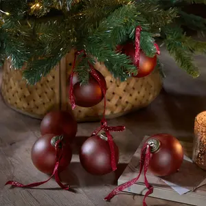 LOBERON Lot de 6 boules de Noël Sephore pas cher