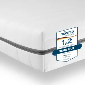 Sleepneo Matelas 90x220, Matelas ergonomique 7 zones en mousse froide pas cher