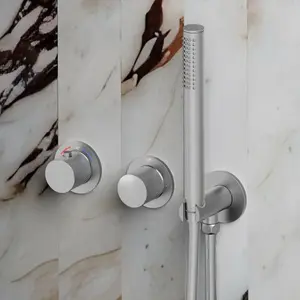 Steinberg 911 Mitigeur thermostatique de douche encastré 2 sorties, 911 4120 BS, pas cher
