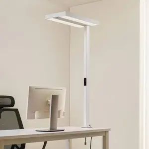 Lampe à pince LED pour bureau Arcchio Logan, blanche, intensité variab... pas cher