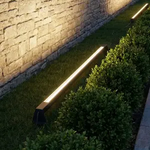 Luminaire de sol LED Lindby Zavio, anthracite, piquet, IP65 pas cher