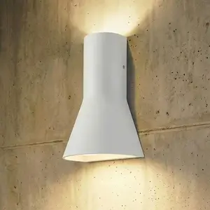 Applique d'extérieur LED Lucande Zephy, éclairage vers le haut/vers le... pas cher