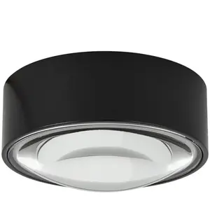 Comparateur de prix : Lindby Downlight LED Siaka, noir, métal, Ø 5 cm, IP65