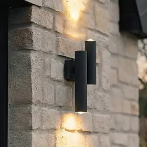 Comparateur de prix : Applique d'extérieur LED Lucande Torvian, anthracite, à 2 lampes