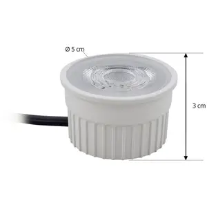 Module LED Arcchio, GU10, 4,9 W, blanc, 2700 K, à intensité variable pas cher