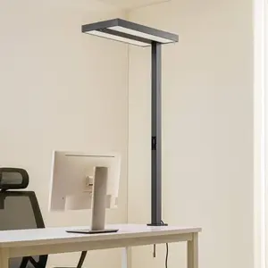 Lampe à pince LED Arcchio Logan noire, à intensité variable, capteurVendu parluminaire