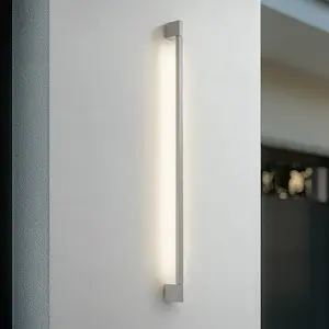 Applique d'extérieur LED Lindby Neano, 120 cm, gris pierre, IP54 pas cher