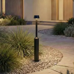 Lucande borne lumineuse LED Tareko, 90 cm, anthracite, IP65