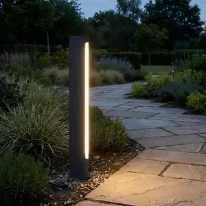 Lucande borne lumineuse LED Celiora, 80 cm, anthracite, 3 000 KVendu parluminaire