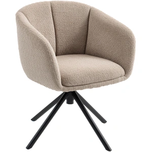 HOMCOM Fauteuil, chaise rembourrée avec coque de siège confortable, pi... pas cher