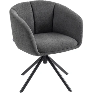 HOMCOM Fauteuil, fauteuil rembourré avec coque de siège confortable, p... pas cher