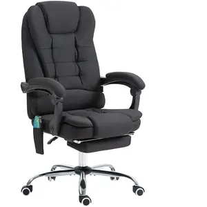 Vinsetto Chaise de Bureau avec Fonction de Massage, Chaise de Bureau E... pas cher