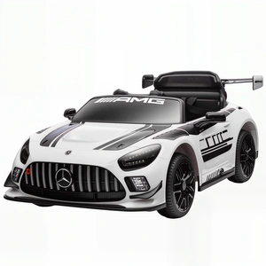 AIYAPLAY Voiture électrique Mercedes, Aufsitzauto pour enfants, 12V Ba... pas cher