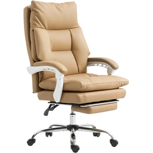 HOMCOM Chaise de Bureau Ergonomique avec Support Lombaire, Accoudoirs ... pas cher