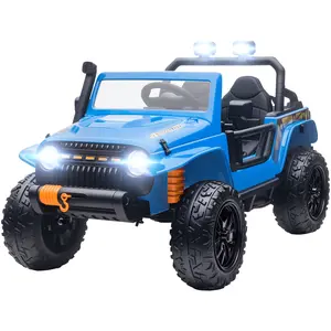 AIYAPLAY Véhicule électrique pour enfants, batterie 12 V, avec siège p... pas cher