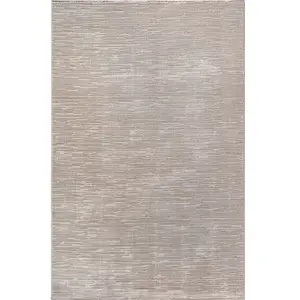 Tapis salon style moderne, beige, 80 x 150 cm pas cher
