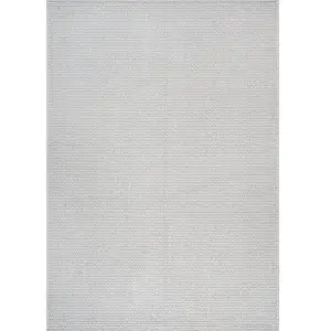 Tapis tissage structuré, crème, 160 x 220 cm pas cher
