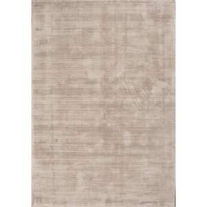 Tapis viscose tissé main, beige clair, 80 x 150 cm pas cher