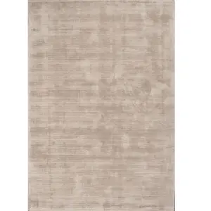 the carpet Janelle élégant tapis de salon en viscose de haute qualité, Beige clair, 120 x 170 cm 120 x 170 cm