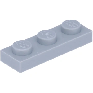 Lego® 1x3 plaque 3623 - 250 pièces gris clair pas cher