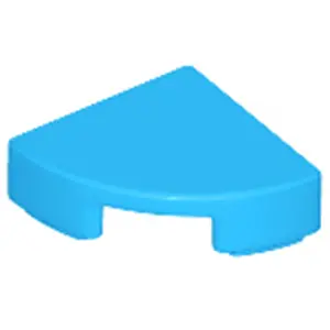 Lego® 1x1 carreaux coin rond 25269 - 50 pièces bleu azur foncéVendu parkaufland