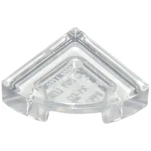 Lego® 1x1 Carreaux coin rond 25269 - 250 pièces Trans - Transparent pas cher