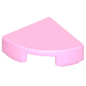 Lego® 1x1 carreaux coin rond 25269 - 250 pièces rose clair pas cher