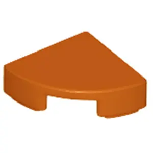 Lego® 1x1 carreaux coin rond 25269 - 250 pièces orange foncé