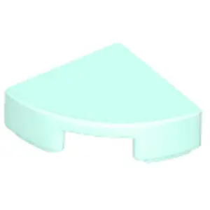 Lego® 1x1 Carreaux coin rond 25269 - 10 pièces Aqua clairVendu parkaufland