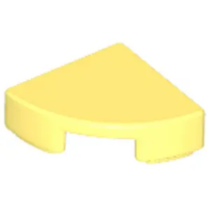 Lego® 1x1 Carreaux coin rond 25269 - 10 pièces jaune clairVendu parkaufland