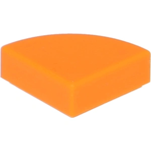 Lego® 1x1 Carreaux coin rond 25269 - 100 pièces orange pas cher