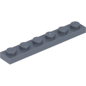 Lego® 1x6 panneau 3666 - 1 pièce gris foncé