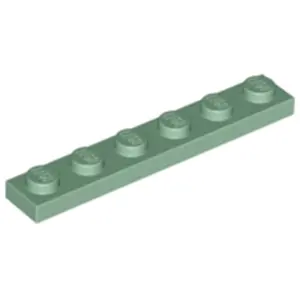 Lego® 1x6 plaque 3666 - 100 pièces vert sableVendu parkaufland