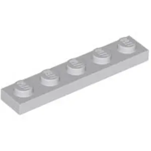Lego® 1x5 plaque 78329 - 50 pièces Gris bleuté clairVendu parkaufland