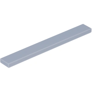Lego® 1x8 carreaux 4162 - 50 pièces Gris bleuté clair pas cher