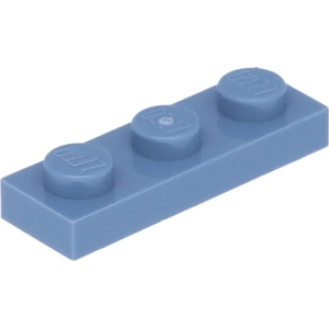 Lego® 1x3 plaque 3623 - 1 pièce Bleu sable pas cher
