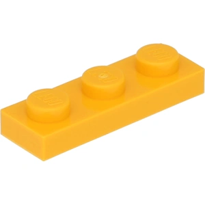 Lego® 1x3 Board 3623 - 1 pièce Light light orange pas cher