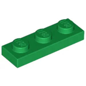 Lego® 1x3 plaque 3623 - 1 pièce vertVendu parkaufland