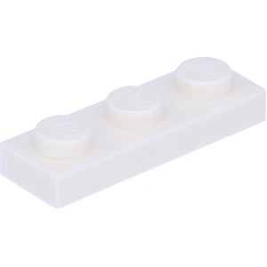 Lego® 1x3 plaque 3623 - 10 pièces blanc pas cher
