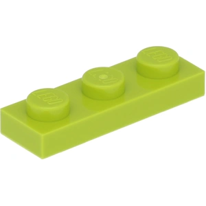 Lego® 1x3 Board 3623 - 100 pièces Lime