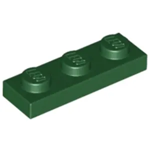 Lego® 1x3 plaque 3623 - 1 pièce vert foncéVendu parkaufland