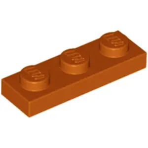 Lego® 1x3 plaque 3623 - 10 pièces orange foncéVendu parkaufland