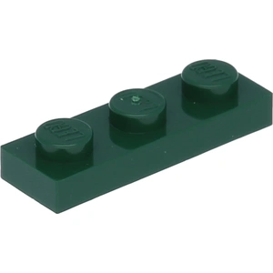 Lego® 1x3 plaque 3623 - 10 pièces vert foncéVendu parkaufland